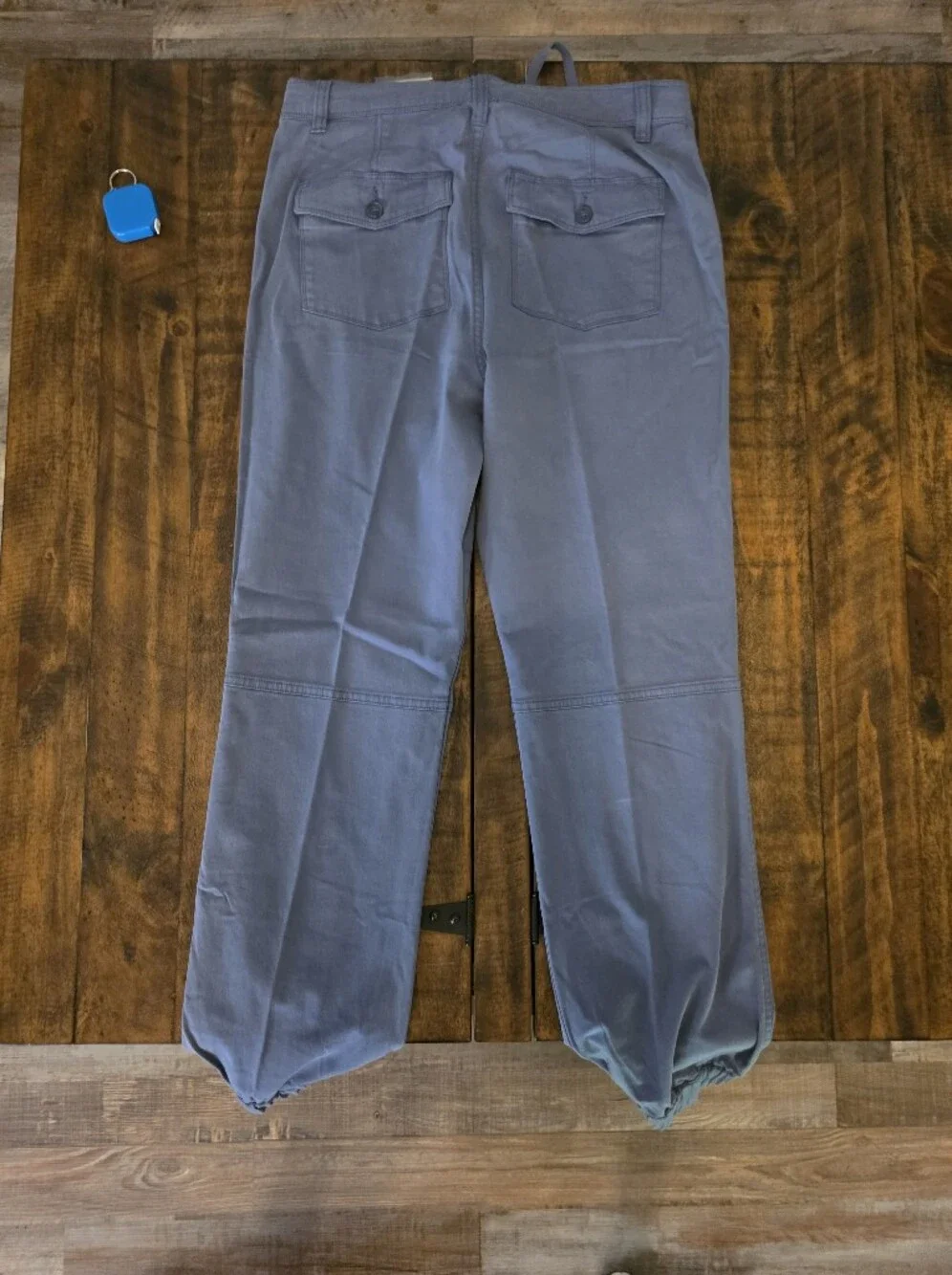 Blue Utility Style Pants